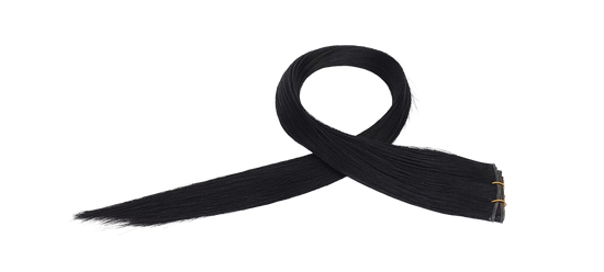 22" Premium Genius Weft #1 Black Night - Platinum Lockz Hair Extensions & Supplies