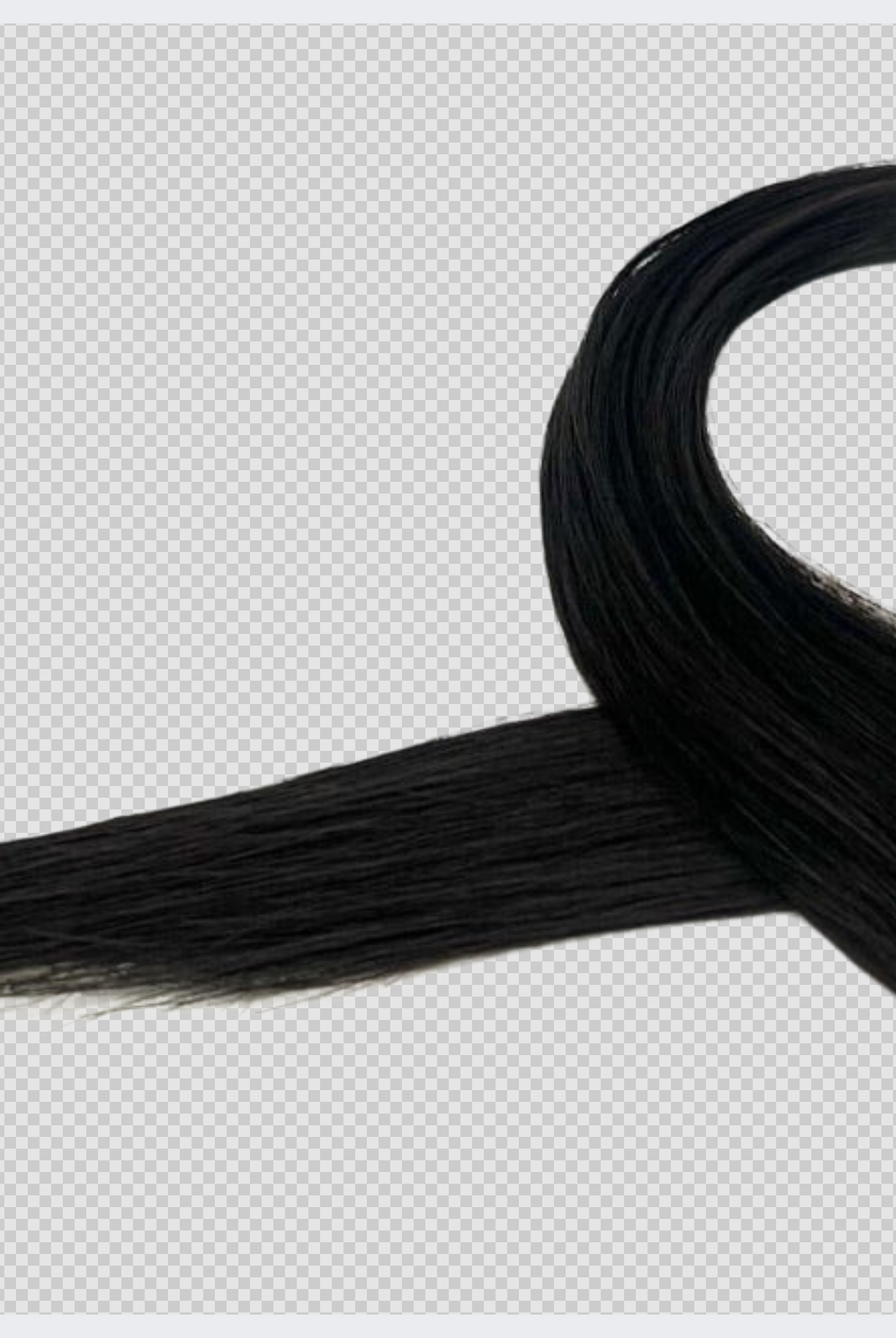 26" Tape Hair Extensions #1B Darkest Brown Black - Platinum Lockz Hair Extensions & Supplies