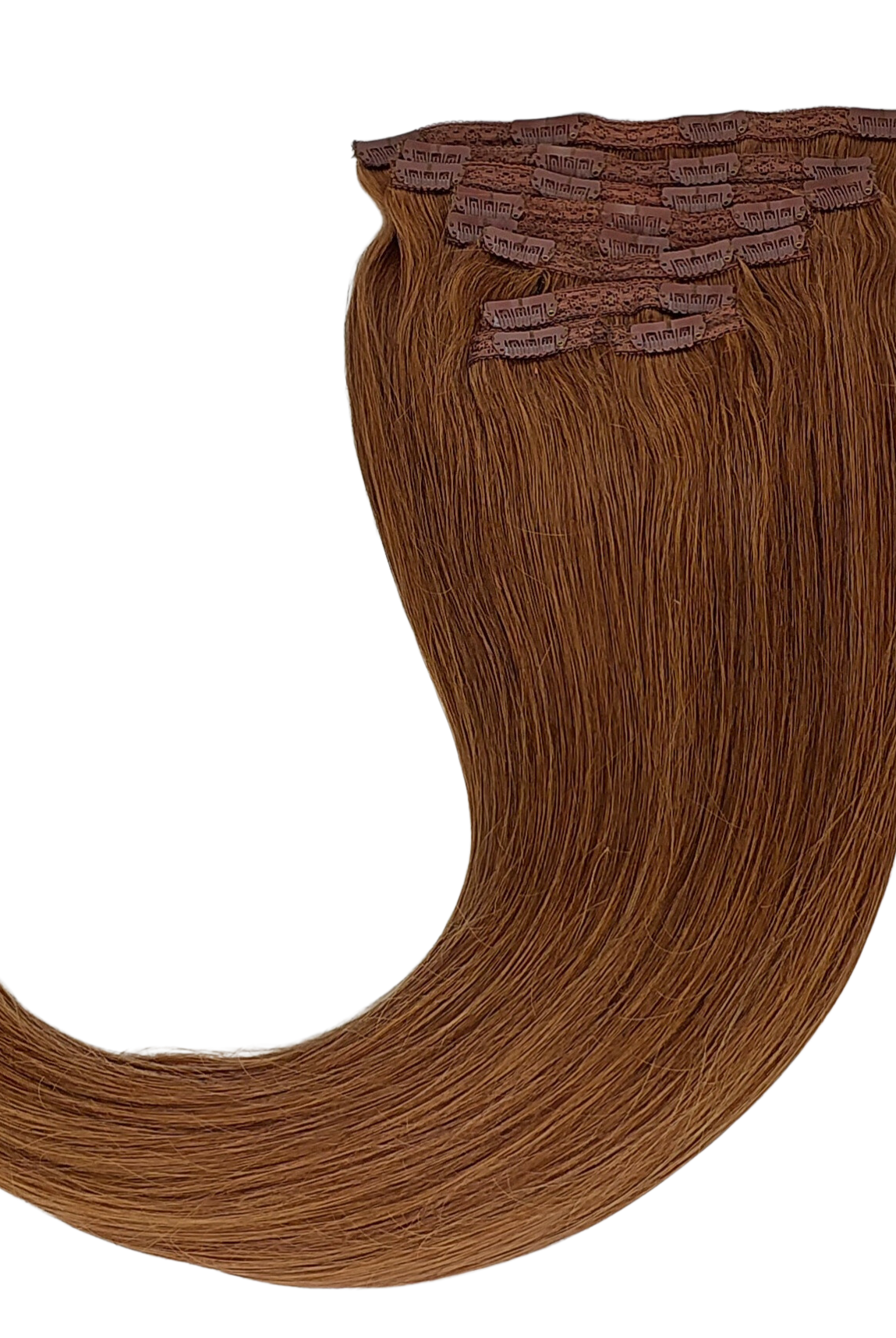 24" Clip In Hair Extensions #12 Bronde - Platinum Lockz Hair Extensions & Supplies