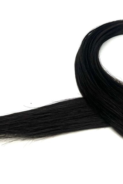 24" Tape Hair Extensions #1B Darkest Brown Black - Platinum Lockz Hair Extensions & Supplies