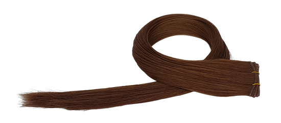 22" Premium Genius Weft #4 Rich Brown - Platinum Lockz Hair Extensions & Supplies