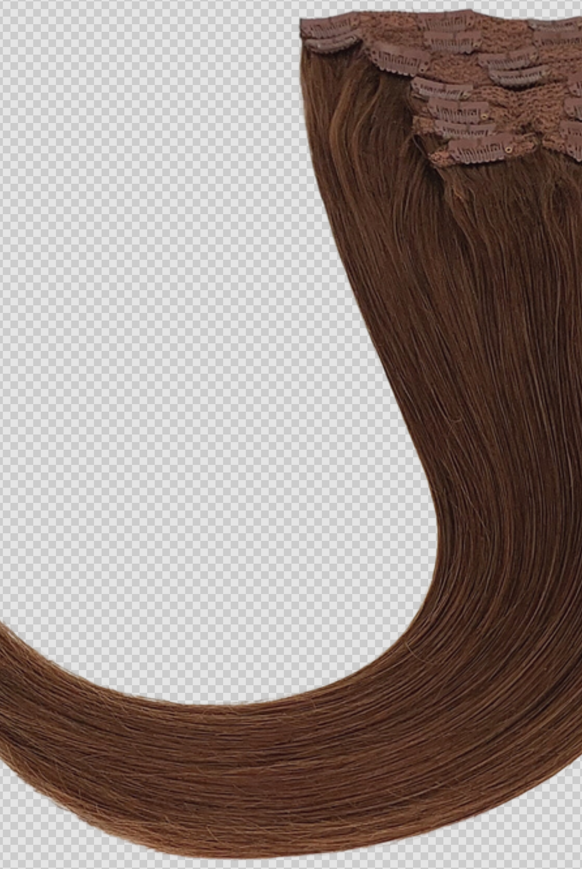 22" Clip In Hair Extensions #6 Bella Brown - 220gm (10piece) - Platinum Lockz Hair Extensions & Supplies