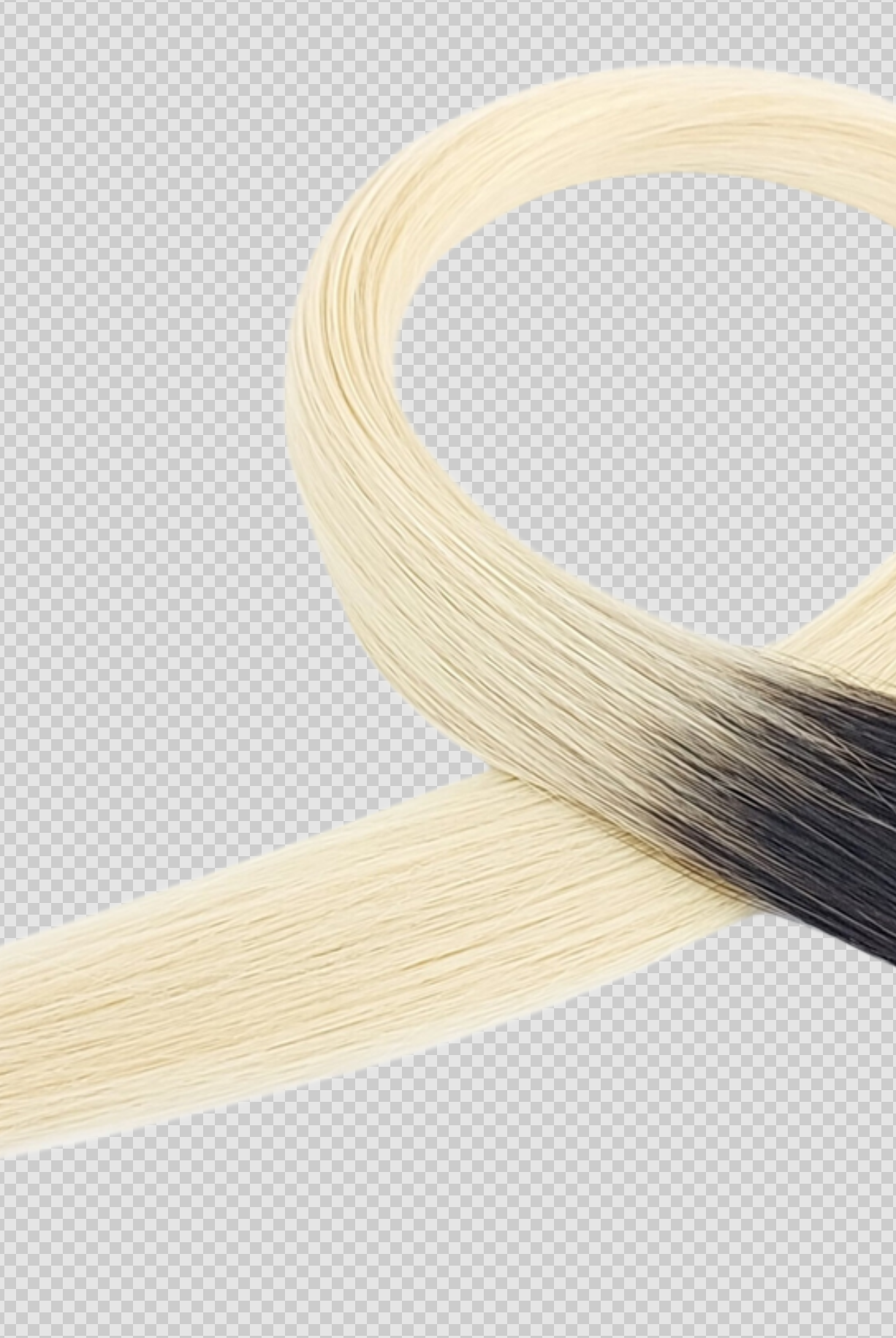 24" Tape Hair Extensions #T1/Silver - Platinum Lockz Hair Extensions & Supplies