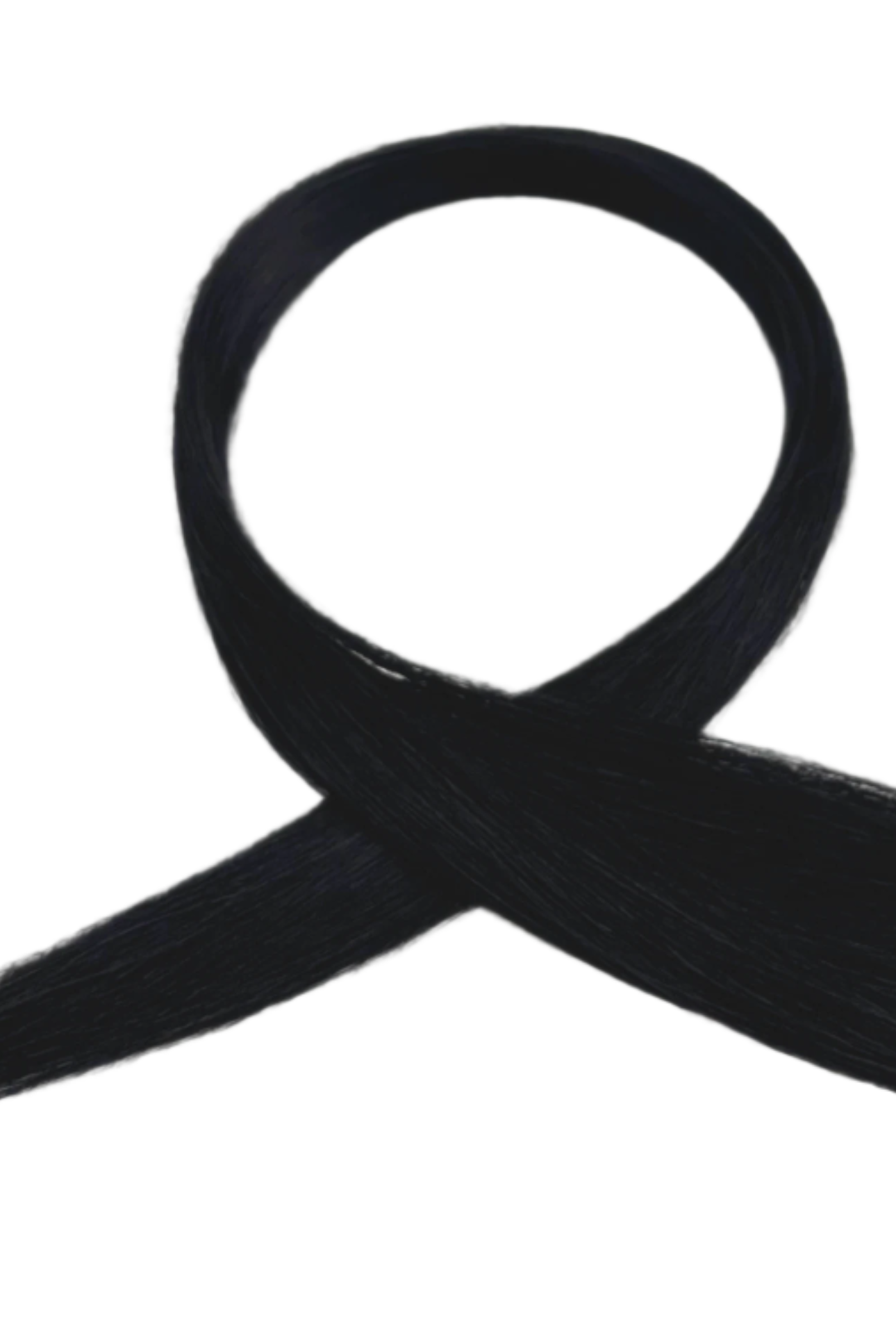 22" Tape Hair Extensions #1 Black Night - Platinum Lockz Hair Extensions & Supplies