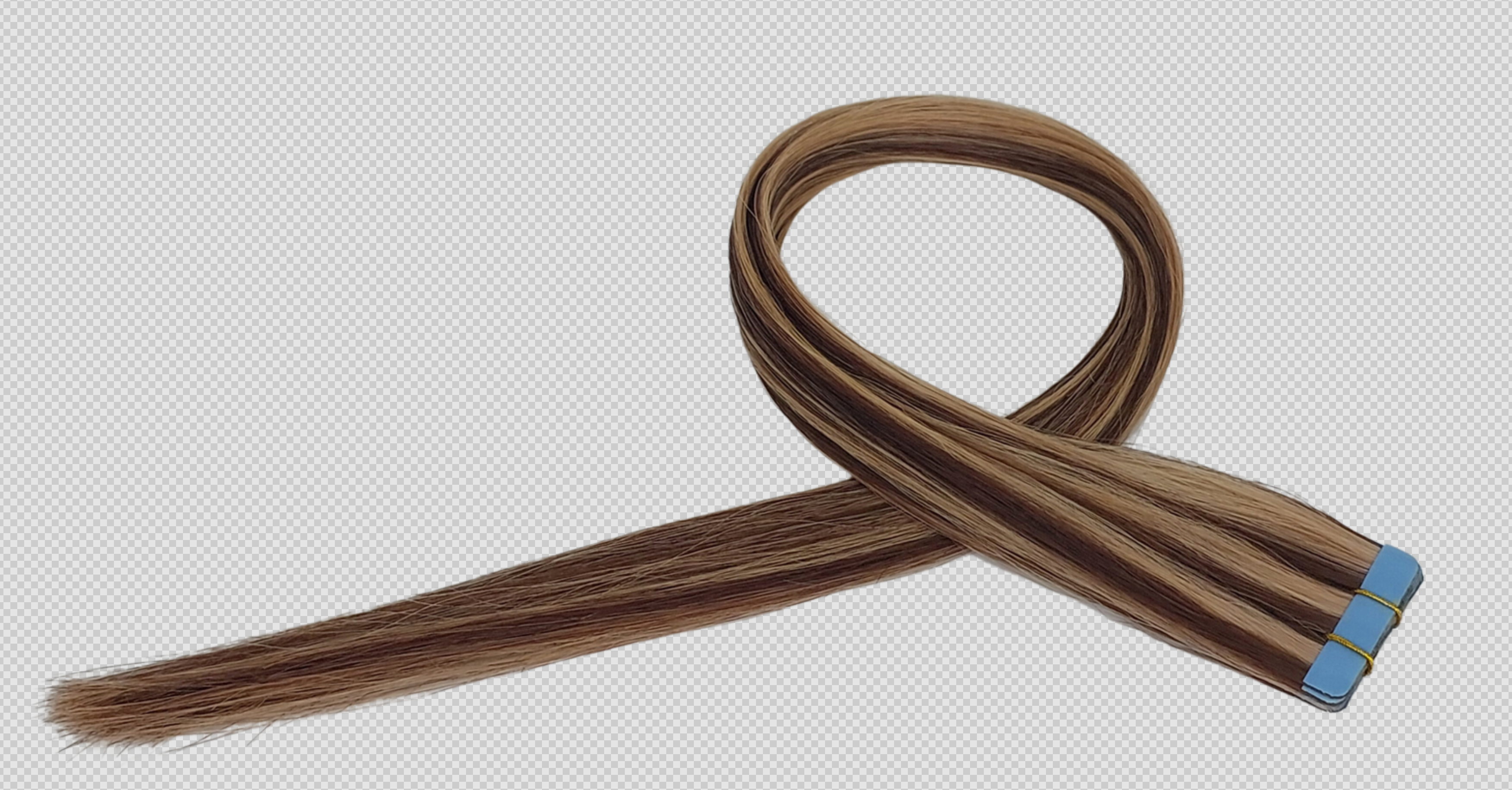 22" Tape Hair Extensions #P3-27 Mars Bar - Platinum Lockz Hair Extensions & Supplies