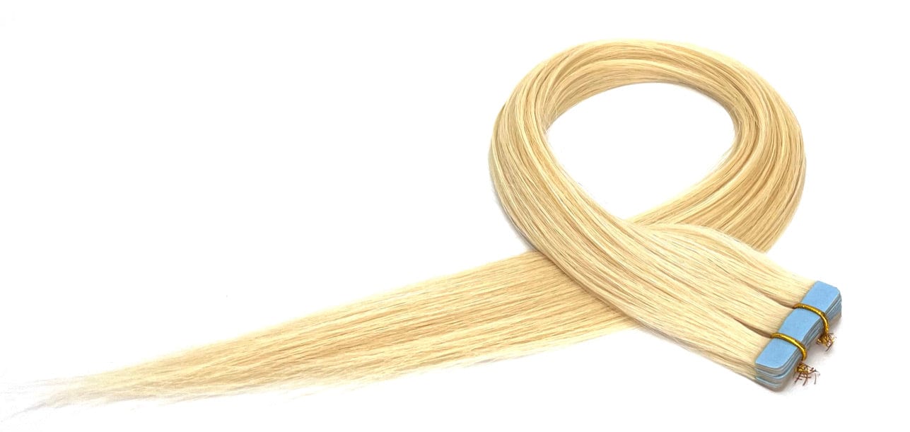 20" Tape Hair Extensions #613 Beach Babe - Platinum Lockz Hair Extensions & Supplies