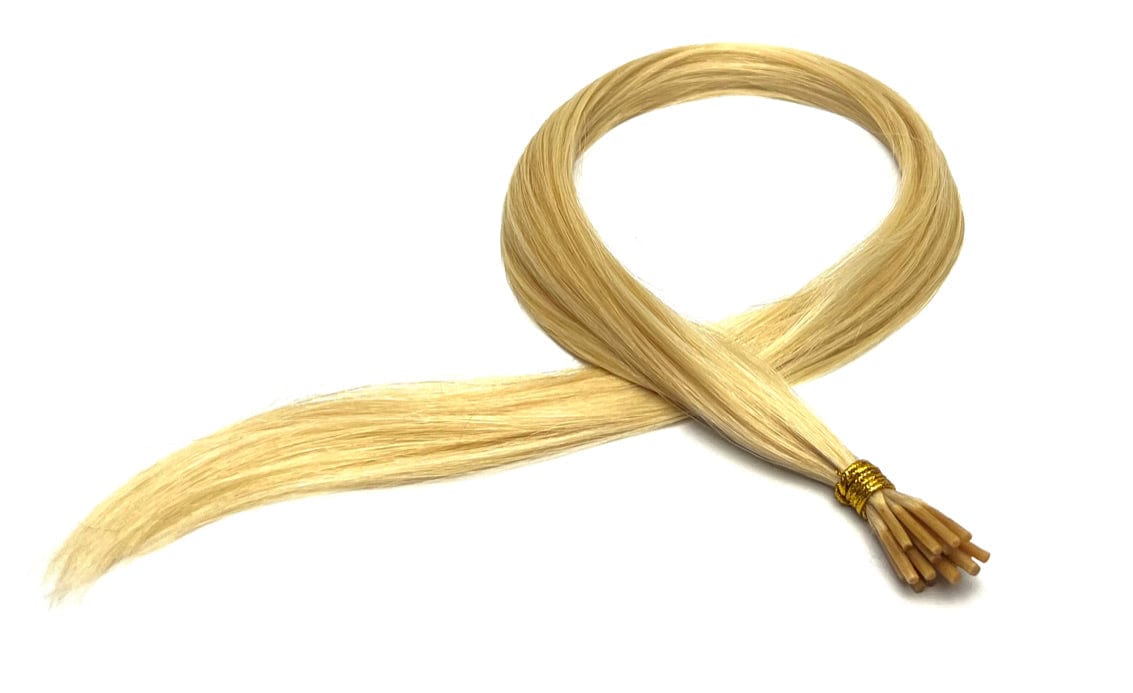 22" I-Tip Hair Extensions #613 - Platinum Lockz Hair Extensions & Supplies