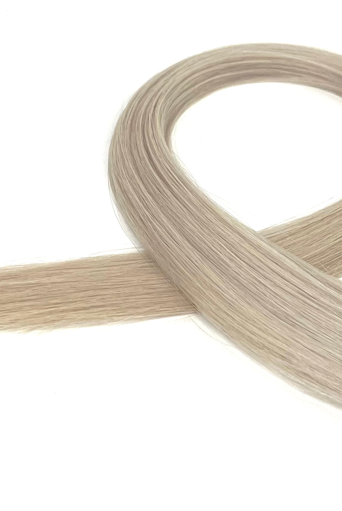 22" Tape Hair Extensions #Ice White Ash Platinum Blonde - Platinum Lockz Hair Extensions & Supplies