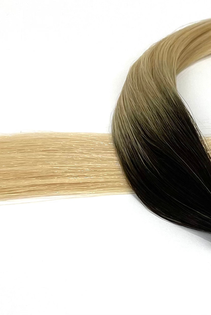 20" Nano Tip Hair Extensions #T2/613 Ombre - Platinum Lockz Hair Extensions & Supplies
