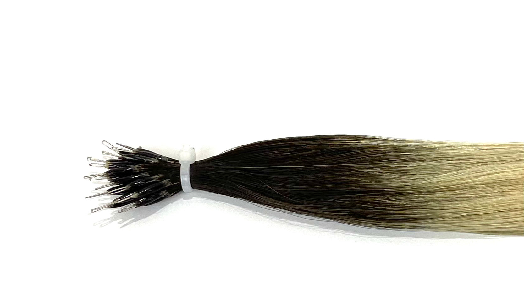 20" Nano Tip Hair Extensions #T2/613 Ombre - Platinum Lockz Hair Extensions & Supplies