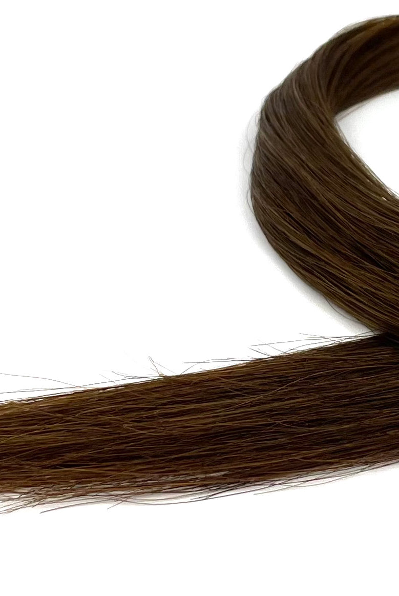 20" Nano Tip Hair Extensions #4 Rich Brown - Platinum Lockz Hair Extensions & Supplies