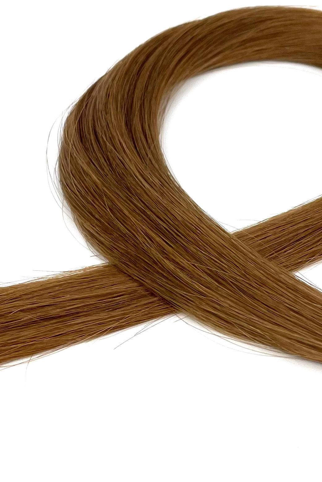20" Nano Tip Hair Extensions #6 Bella Brown - Platinum Lockz Hair Extensions & Supplies