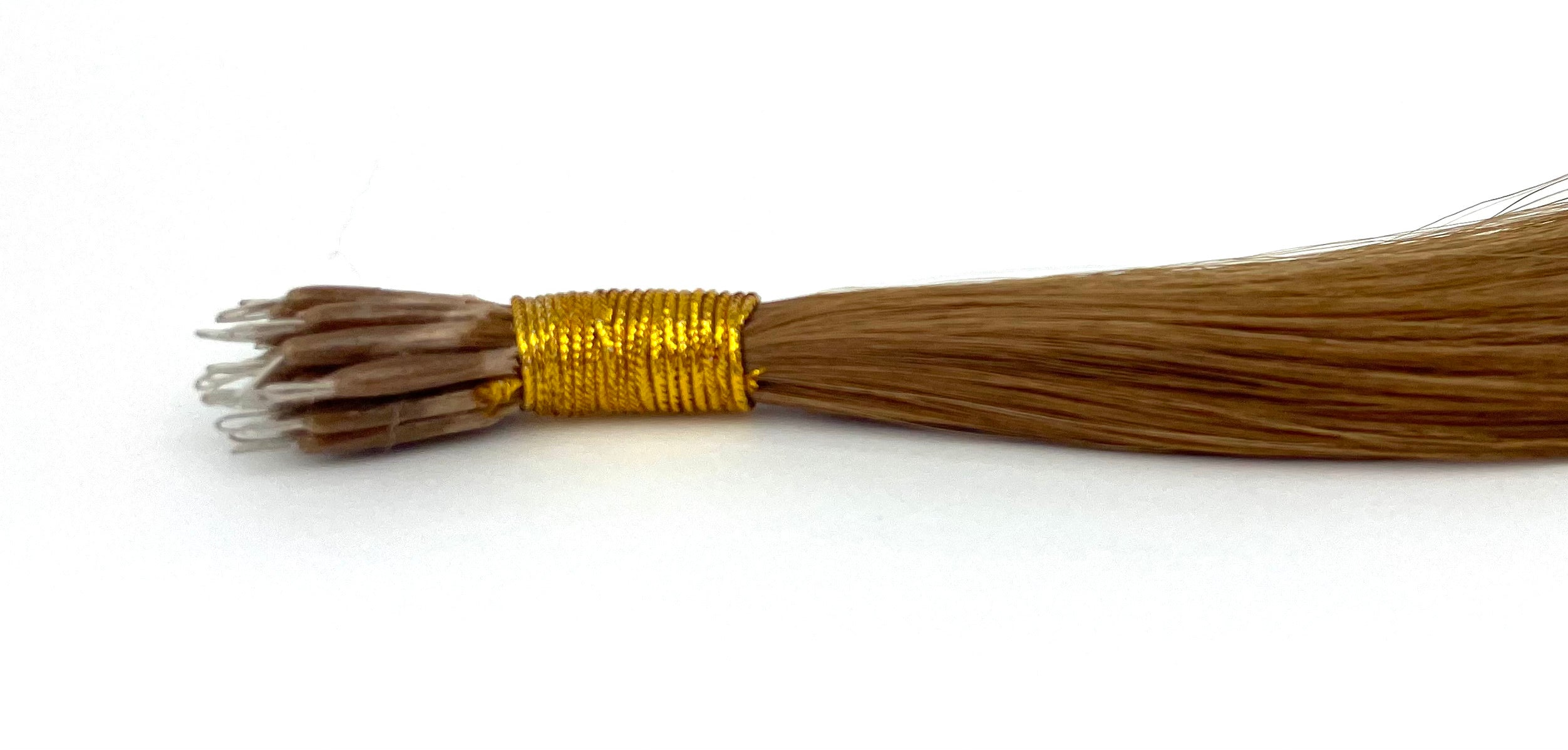 20" Nano Tip Hair Extensions #6 Bella Brown - Platinum Lockz Hair Extensions & Supplies