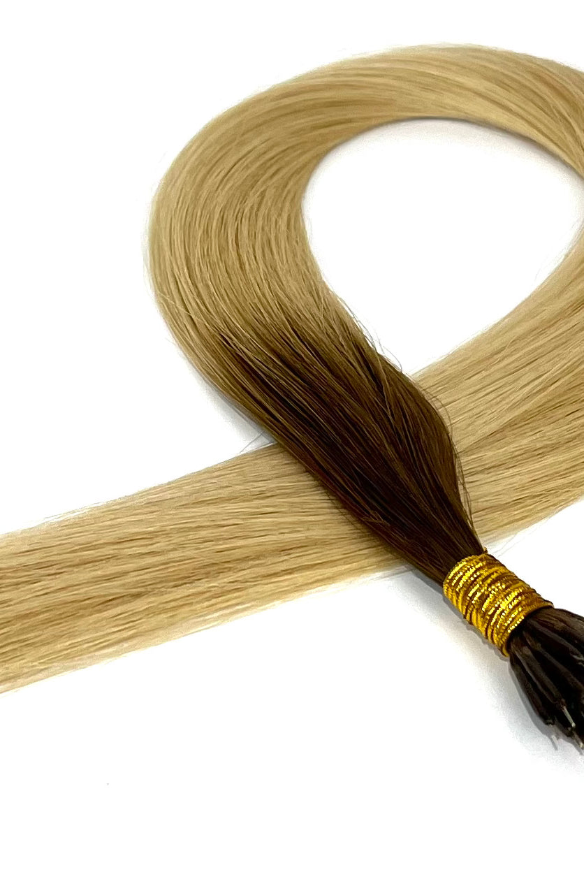 20" Nano Tip Hair Extensions#T4/24 Ombre - Platinum Lockz Hair Extensions & Supplies