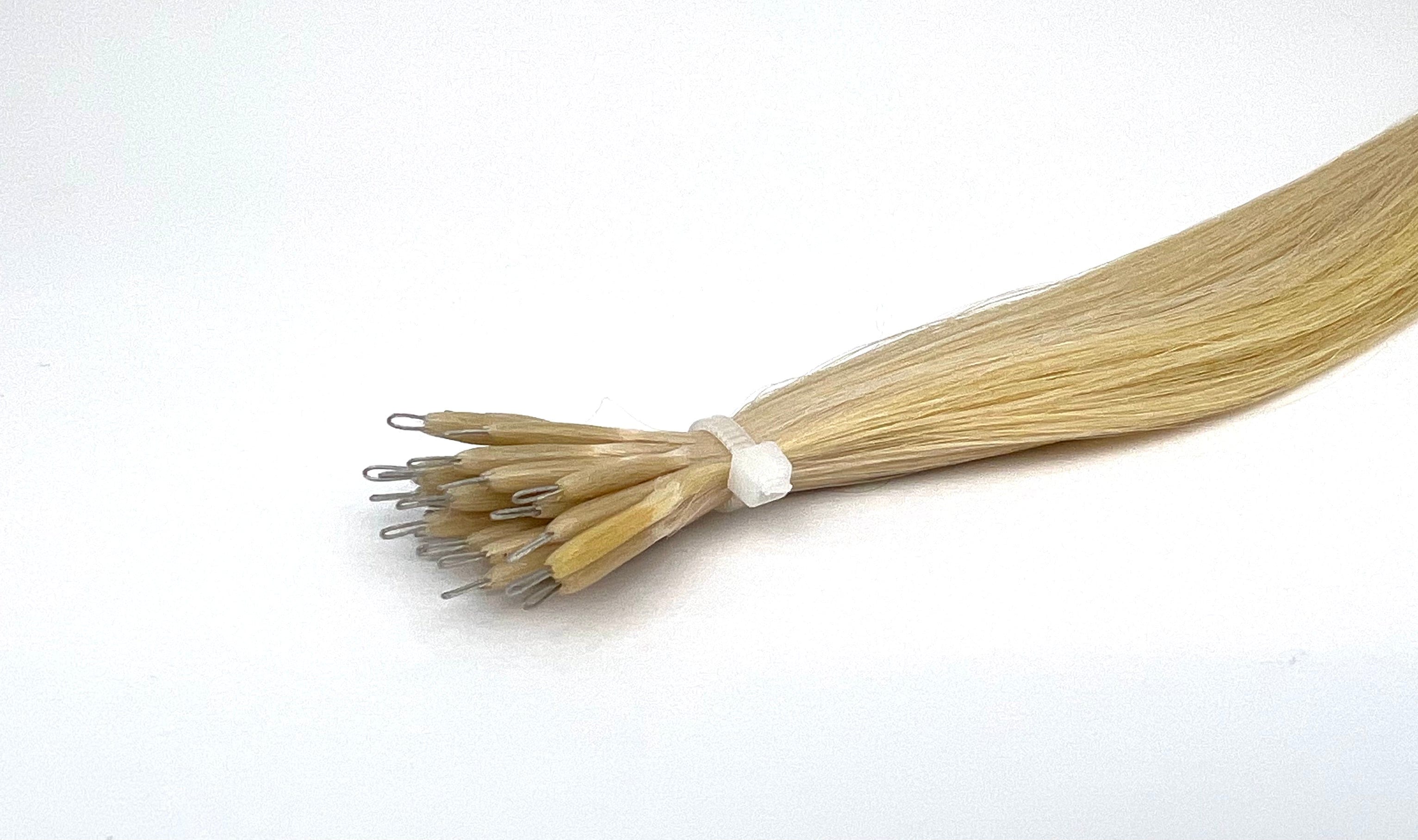 20" Nano Tip Hair Extensions #24 Beige Blonde - Platinum Lockz Hair Extensions & Supplies