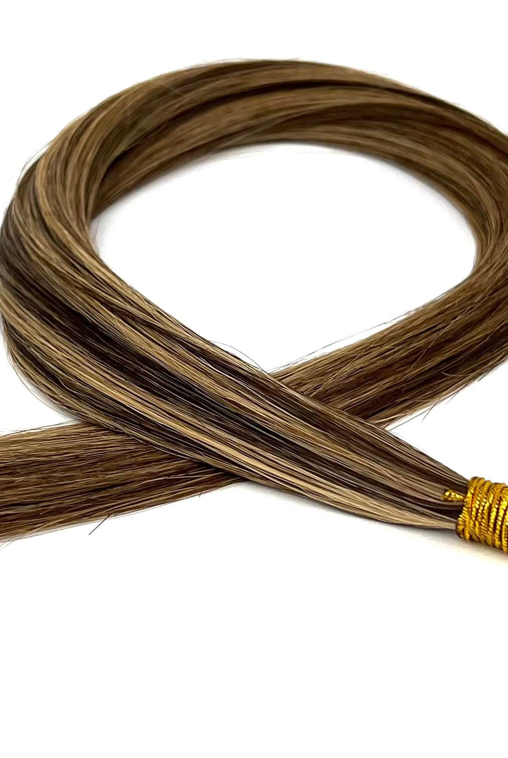 20" Nano Tip Hair Extensions #P3/27 Mars Bar - Platinum Lockz Hair Extensions & Supplies