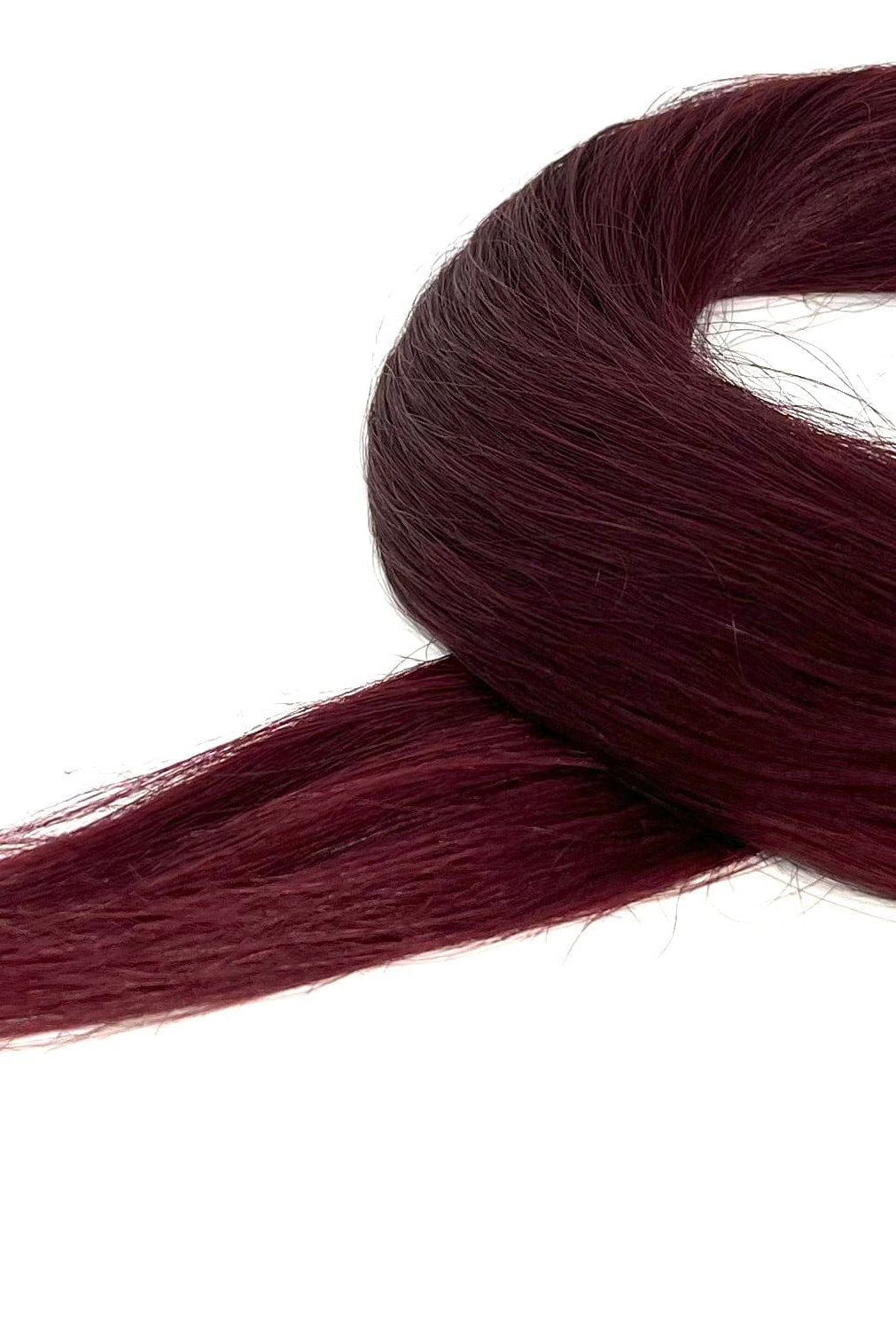 22" Pony Tail Hair Extensions #99J Berrylicious - Platinum Lockz Hair Extensions & Supplies