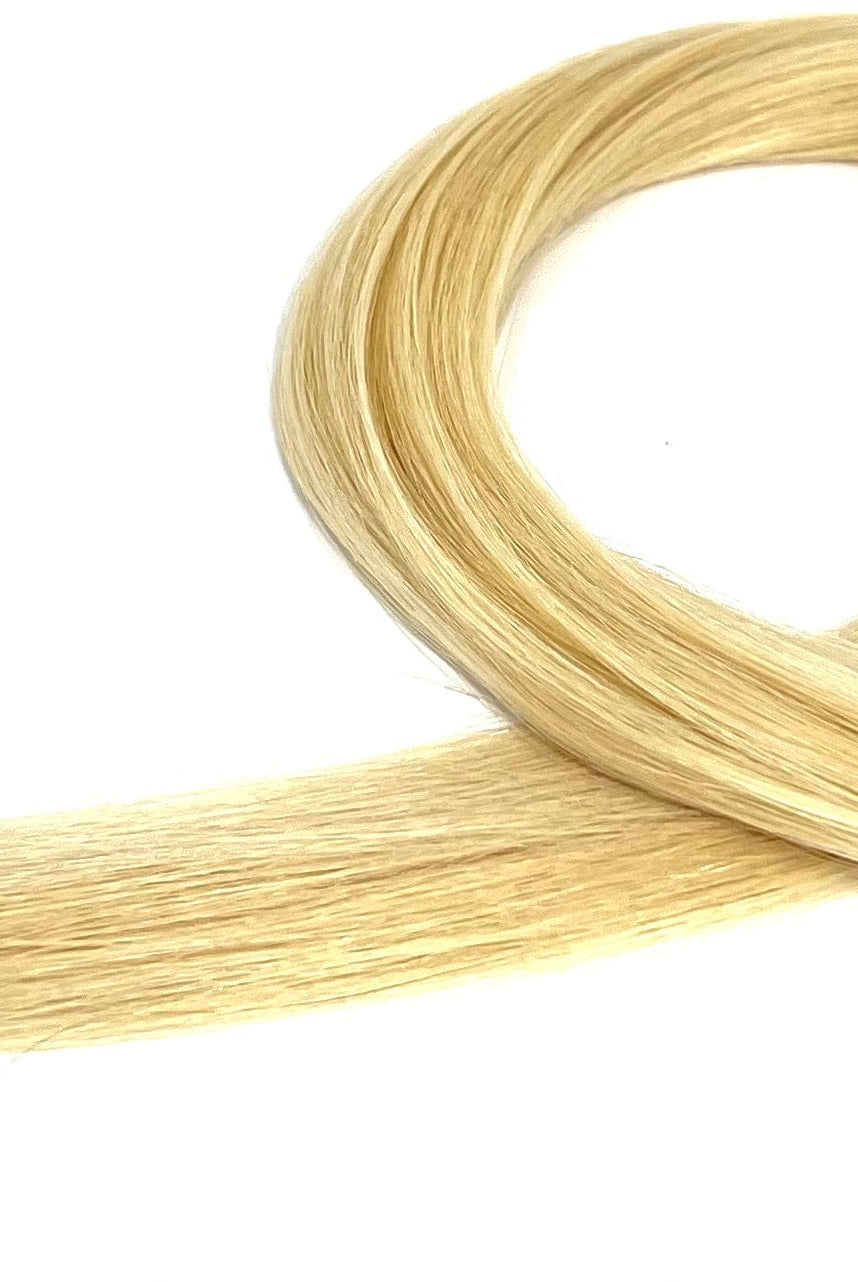 22" U-Tip Hair Extensions #60 Platinum Blonde - Platinum Lockz Hair Extensions & Supplies