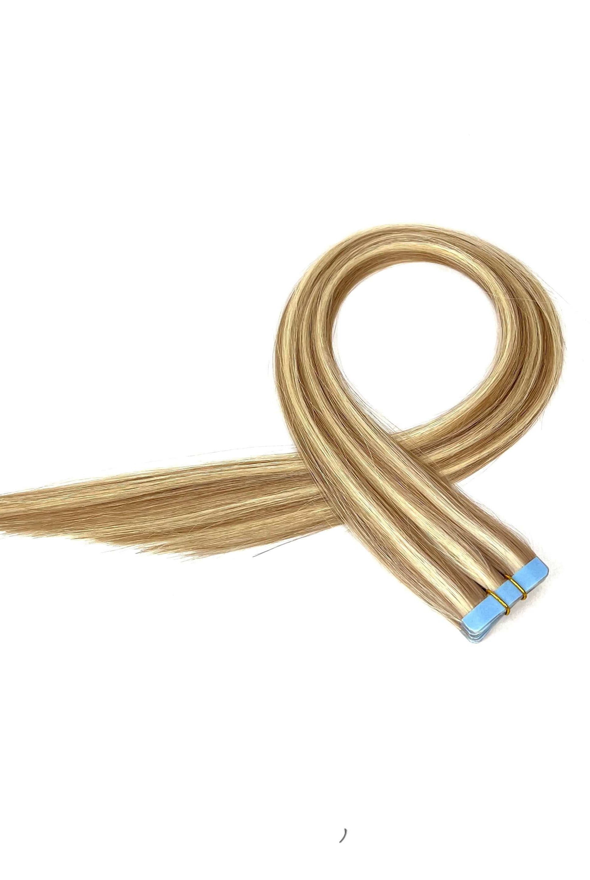 22" Tape Hair Extensions #P18/60 - Platinum Lockz Hair Extensions & Supplies