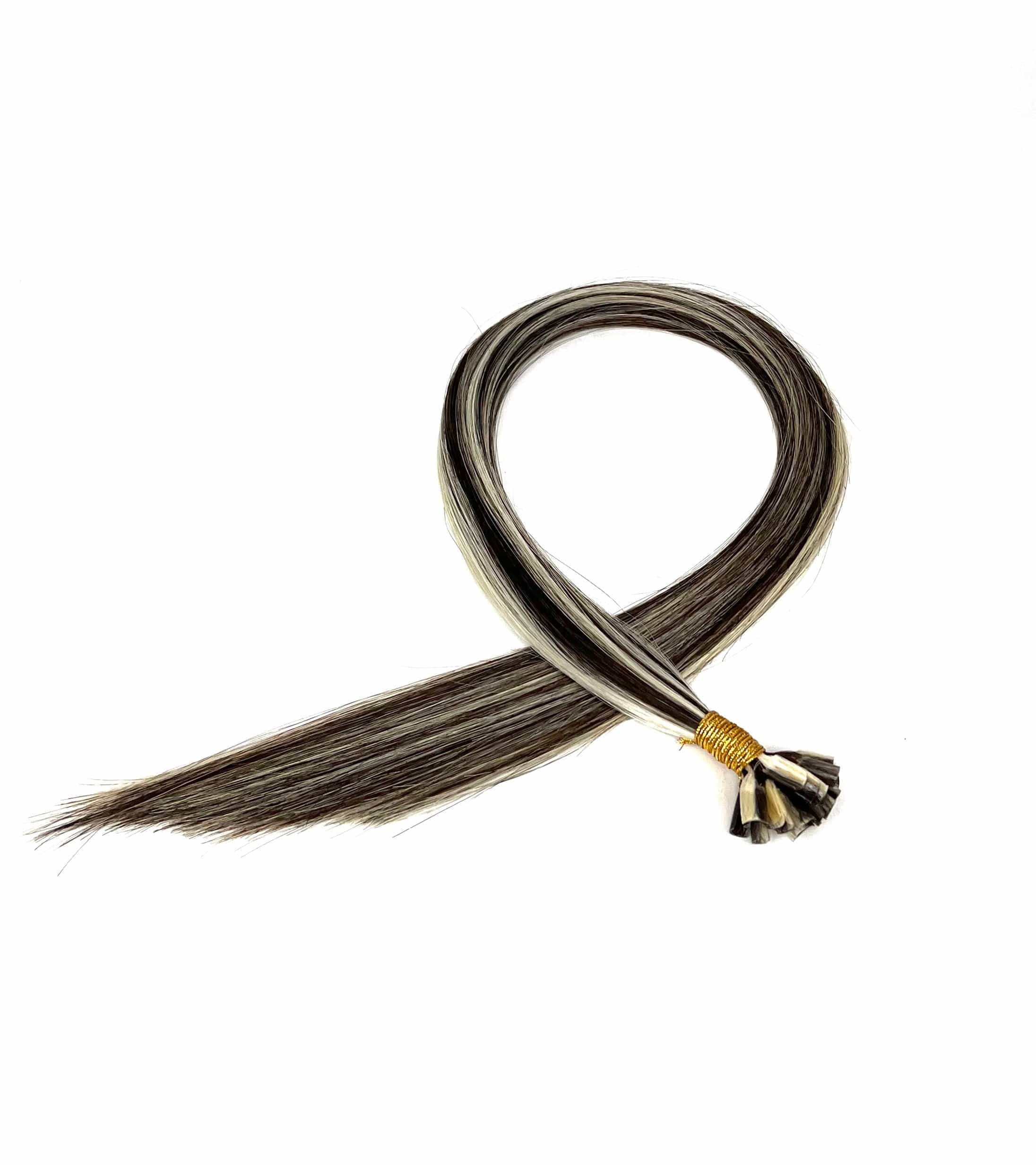 22" U-Tip Hair Extensions #P2/60A - Platinum Lockz Hair Extensions & Supplies