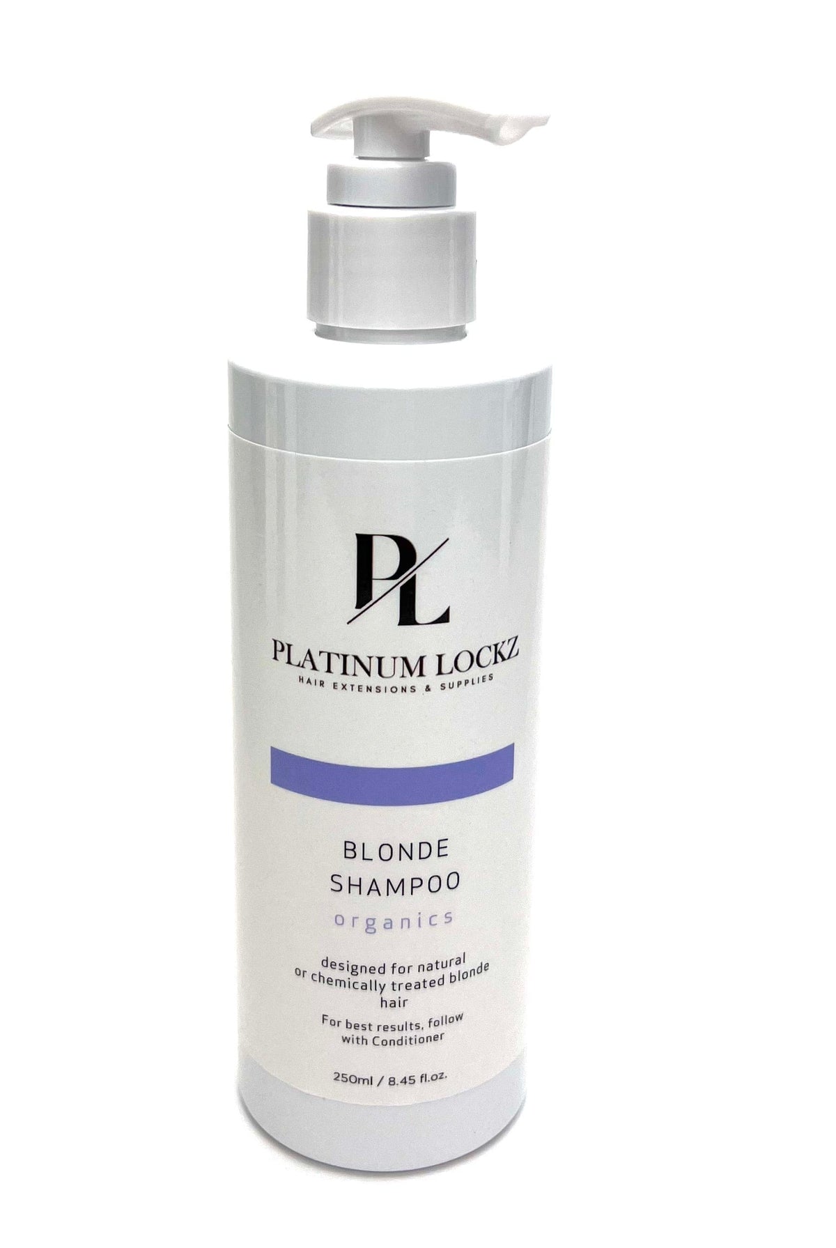 Blonde Purple Shampoo - Platinum Lockz Hair Extensions & Supplies