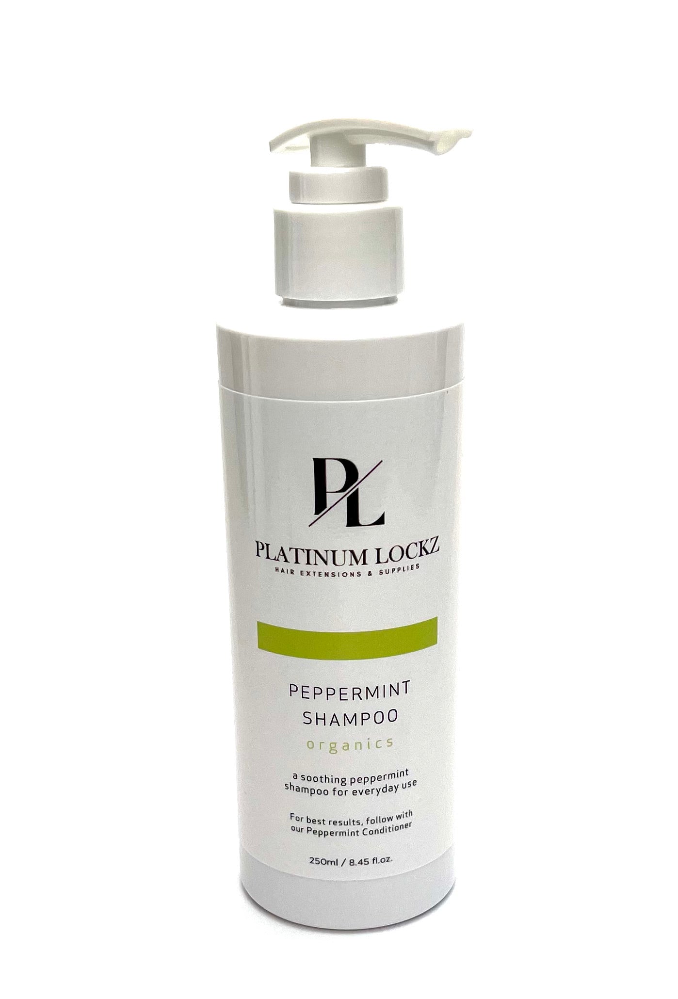 Peppermint Shampoo - Platinum Lockz Hair Extensions & Supplies
