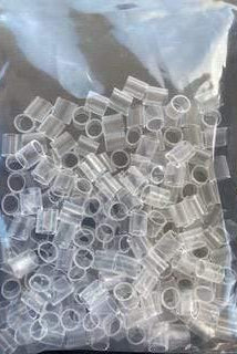 Platinum Lockz | Hair Extensions & Supplies Accessories Platinum Lockz clear extension tubes/ micro beads