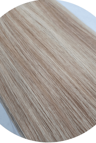 Clip in Fringe/Bang Heat Resistant Fibers P12/613 - Platinum Lockz | Hair Extensions & Supplies