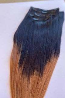 Hair Extensions | #1B/AUTUMN Clip In 24'' - Platinum Lockz | Hair Extensions & Supplies