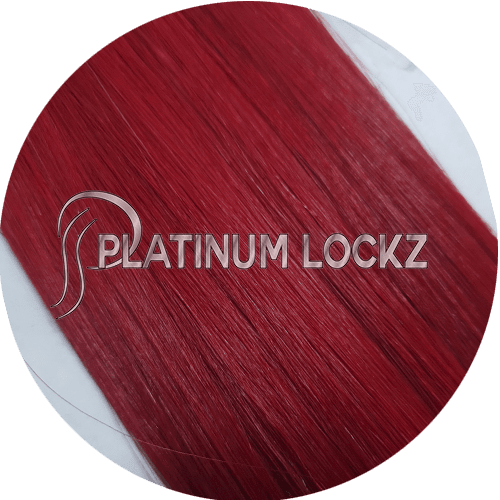 Platinum Lockz Hair Extensions & Supplies Clearance #RED Hair Extensions | I-Tip 22" #RED
