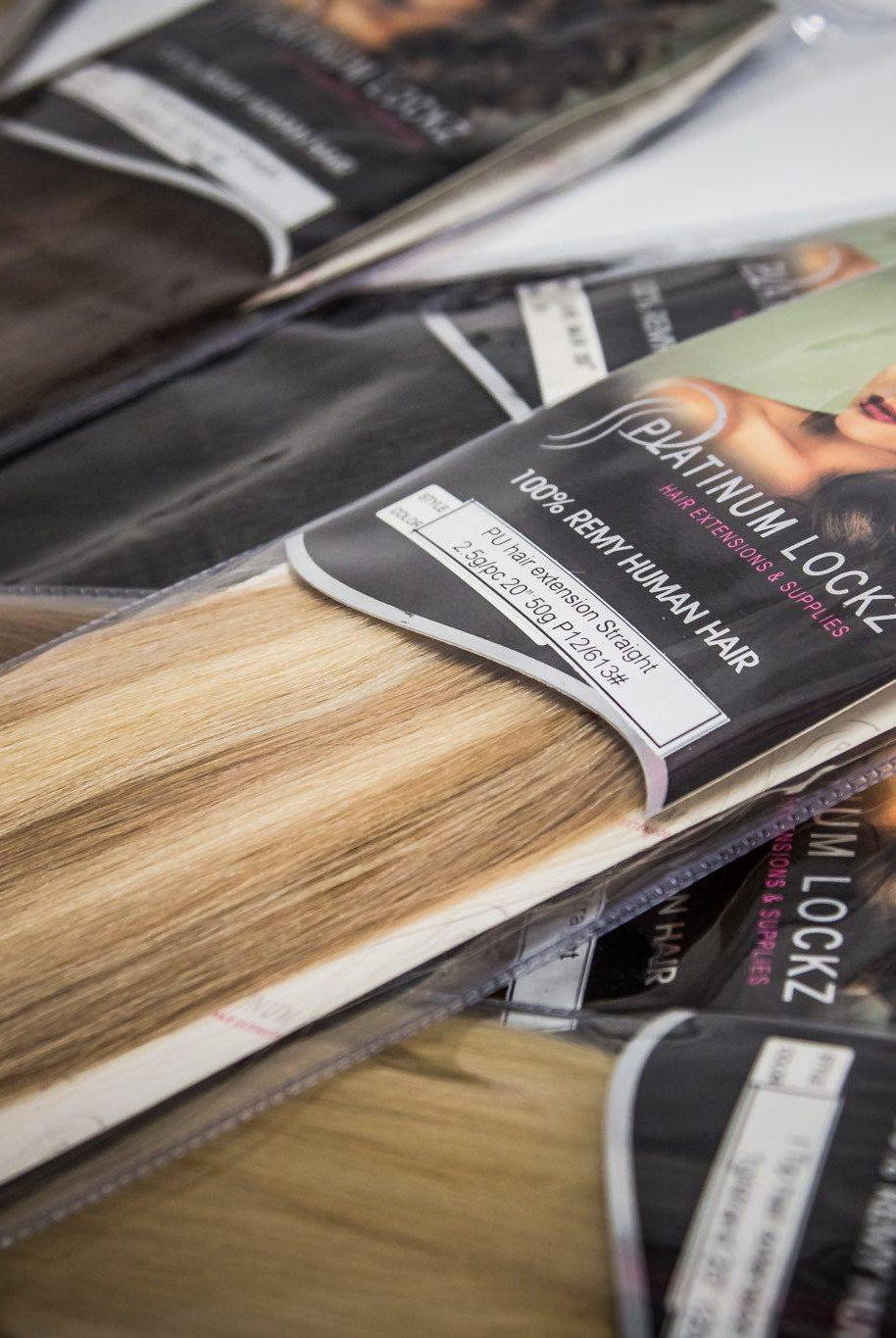 22" Balayage Clip In Hair Extensions #T1B-Grey - Platinum Lockz | Hair Extensions & Supplies