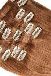 22" Balayage Clip In Hair Extensions #T1B-Grey - Platinum Lockz | Hair Extensions & Supplies