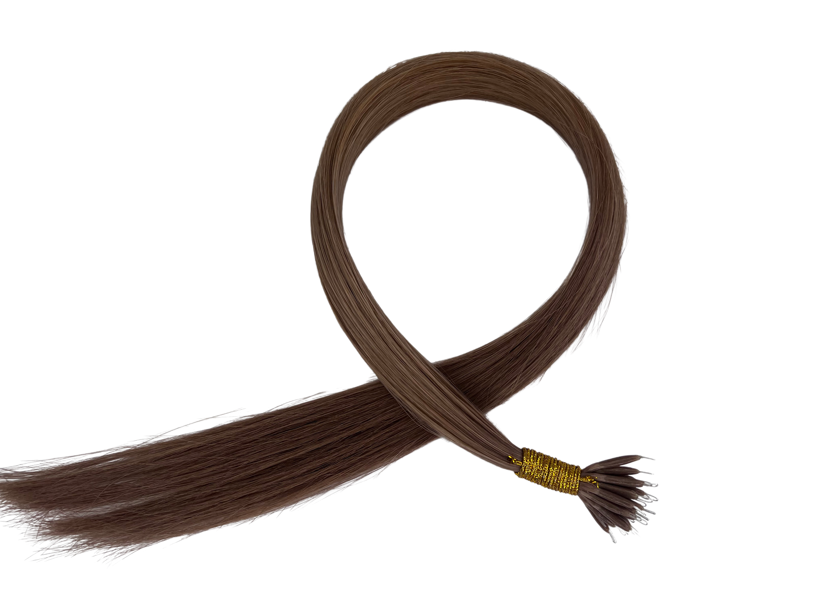 20" Nano Tip Hair Extensions #10 Toffee Blonde - Platinum Lockz Hair Extensions & Supplies