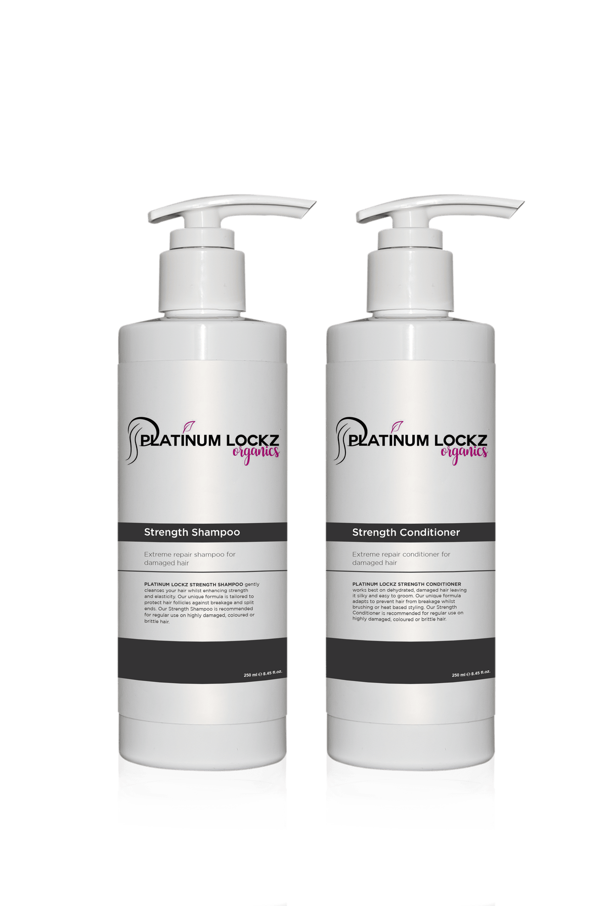 Strength Shampoo - Platinum Lockz | Hair Extensions & Supplies