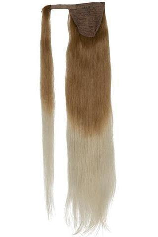 22" Pony Tail Hair Extension #T6/613 Ombre - Platinum Lockz | Hair Extensions & Supplies