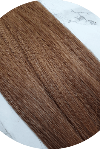 22" Pony Tail Hair Extensions #4 Rich Brown - Platinum Lockz | Hair Extensions & Supplies