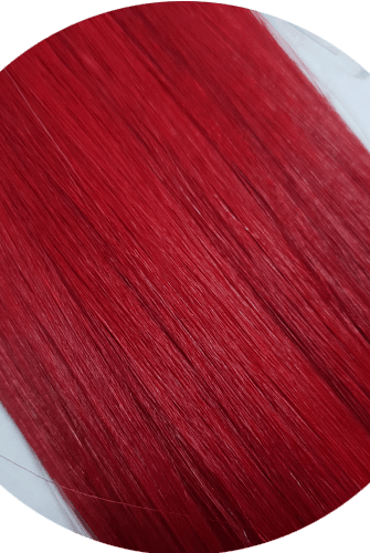 22" Pony Tail Hair Extensions #Ravishing Red - Platinum Lockz | Hair Extensions & Supplies