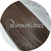 Load image into Gallery viewer, Hair Extensions | Remy European 20&quot; Tape #2 Chocolate Brunette - Platinum Lockz | Hair Extensions &amp; Supplies
