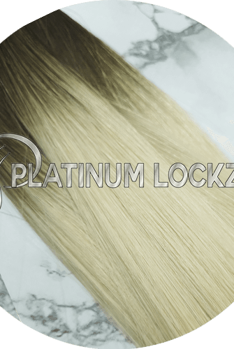 Platinum Lockz Hair Extensions & Supplies tape in 1 Packet – 10 pieces Hair Extensions | Remy European 20" Tape #T2/613 balayage