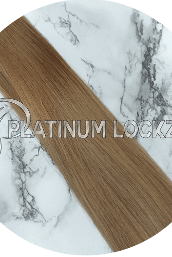 22" Tape Hair Extensions #T6/18 - Platinum Lockz | Hair Extensions & Supplies