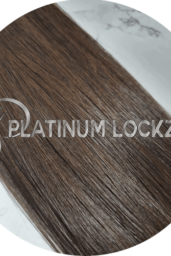 24" Tape Hair Extensions #2 Chocolate Brunette - Platinum Lockz | Hair Extensions & Supplies