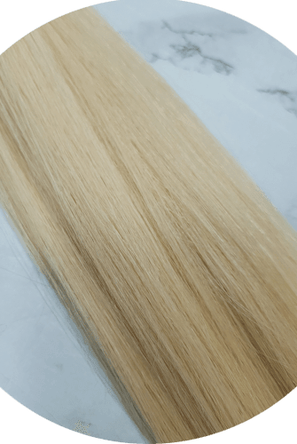 22" Weft Hair Extensions #22 Golden Blonde - Platinum Lockz | Hair Extensions & Supplies