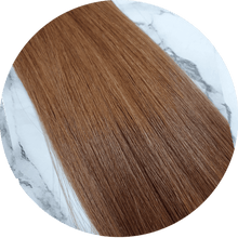 Load image into Gallery viewer, 22&quot; Weft Hair Extensions #6 Bella Brown - Platinum Lockz | Hair Extensions &amp; Supplies

