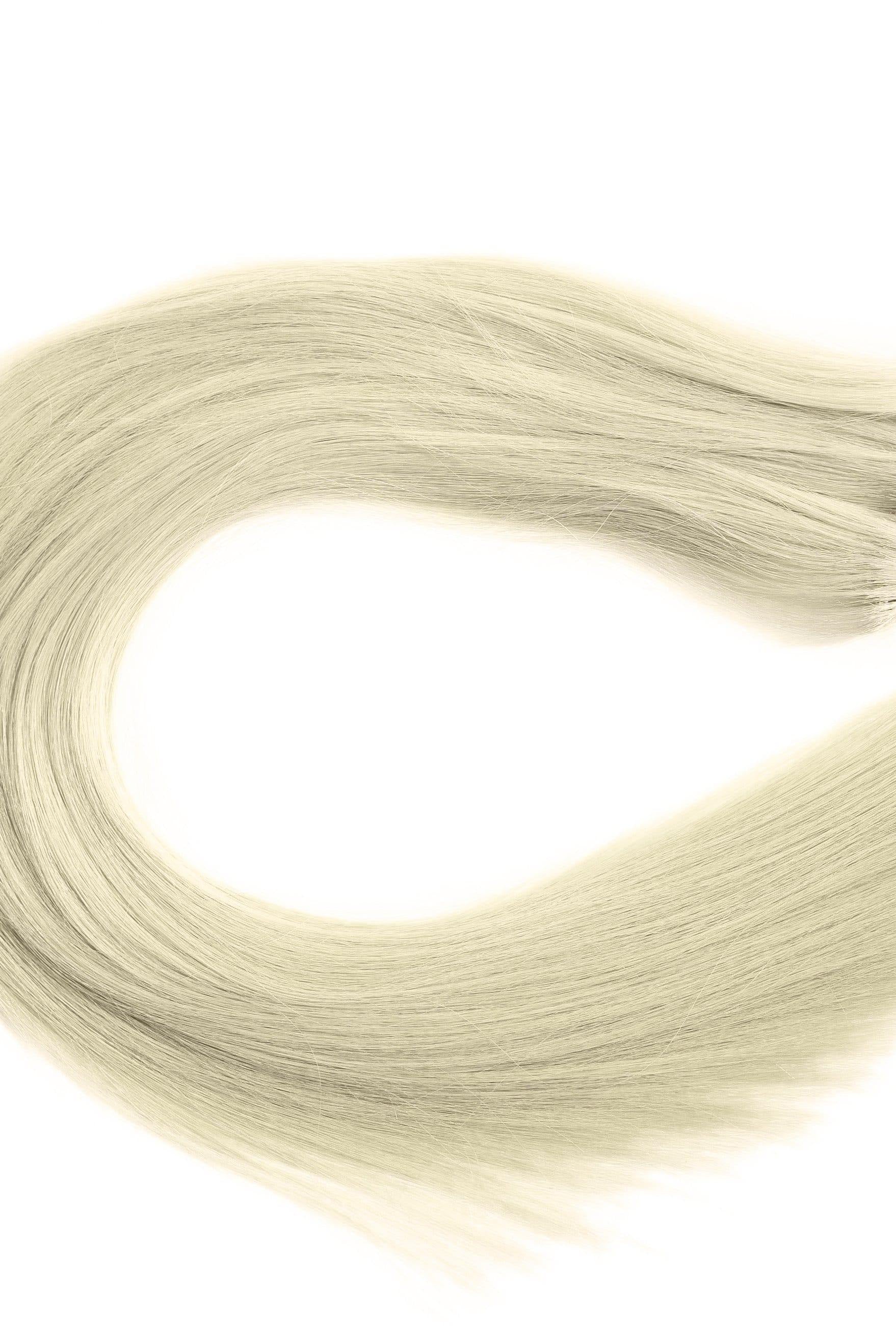 22" Weft Hair Extensions #60 Platinum Blonde - Platinum Lockz | Hair Extensions & Supplies