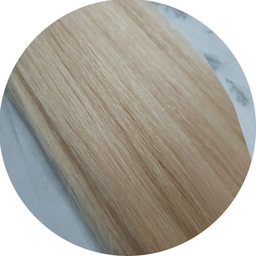 26" Clip In Hair Extensions - 60 Platinum Blonde