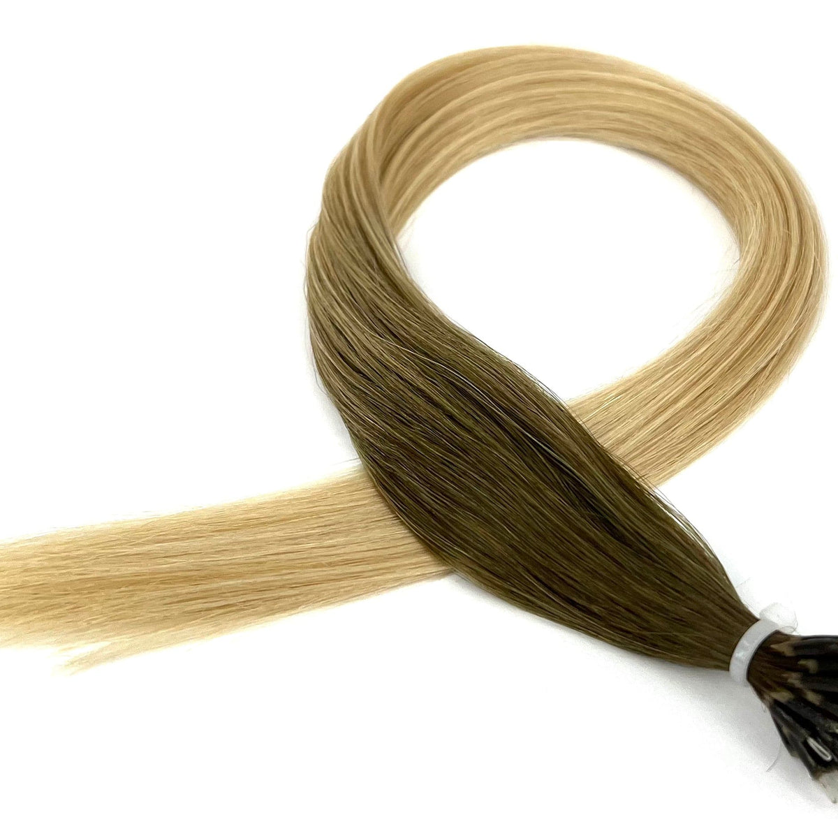 Nano Tip Hair Extensions #T8/613 Ombre – Platinum Lockz Hair Extensions ...
