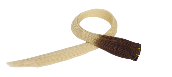 22" Premium Genius  Weft #T2/613 Balayage - Platinum Lockz Hair Extensions & Supplies