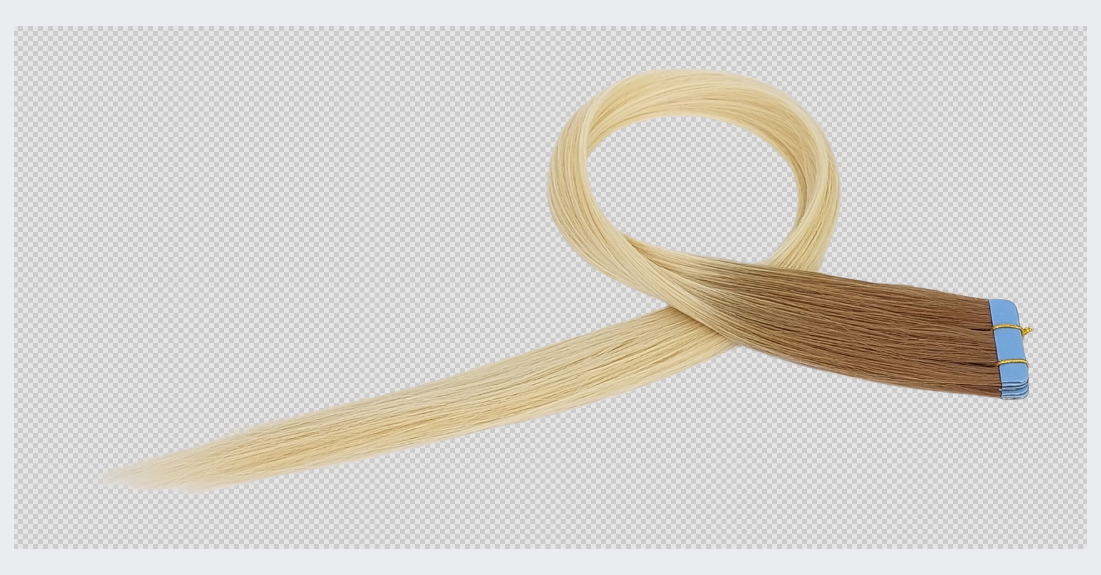 22" Tape Hair Extensions #T8/60 - Platinum Lockz Hair Extensions & Supplies