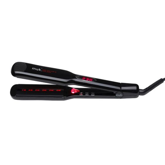 Muk Style Stick Straightener - 230-IR (Wide Plate) - Platinum Lockz Hair Extensions & Supplies