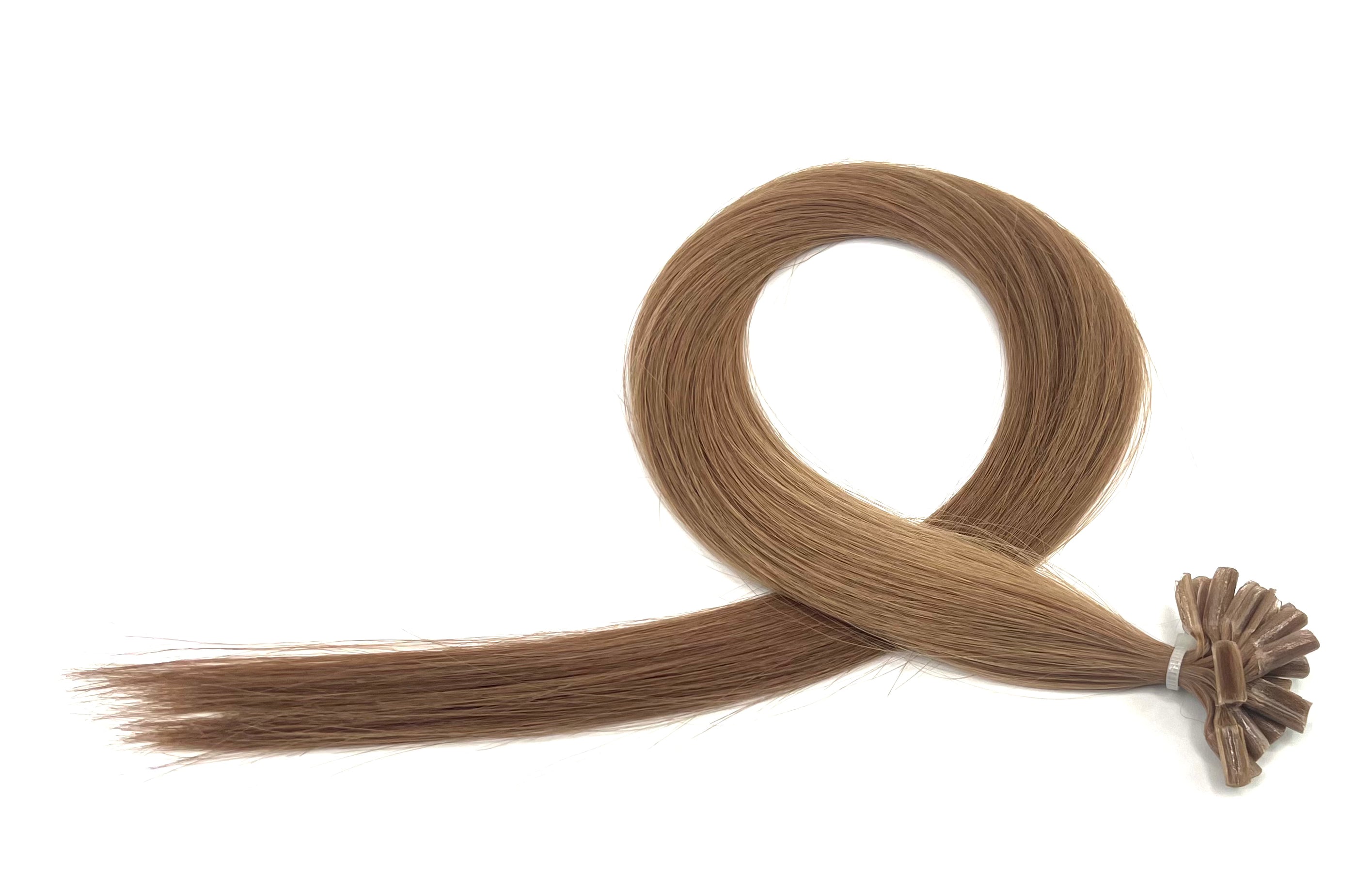 22" U-Tip Hair Extensions #10 Toffee Blonde - Platinum Lockz Hair Extensions & Supplies